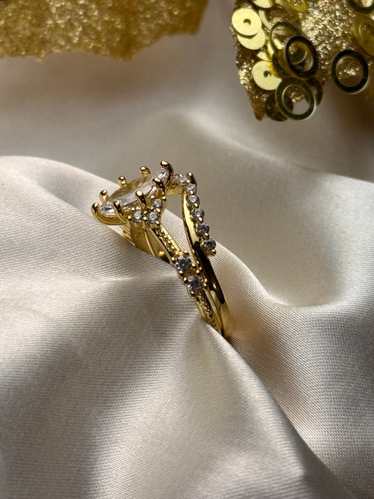 Двоен пръстен "Claire"