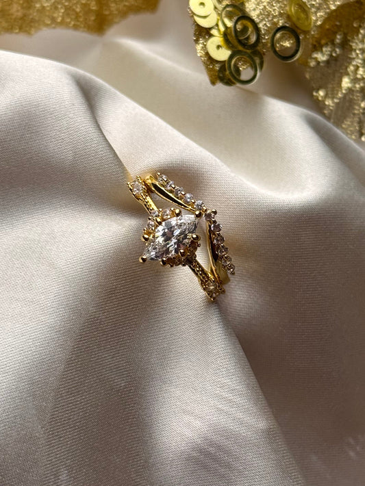 Двоен пръстен "Claire"