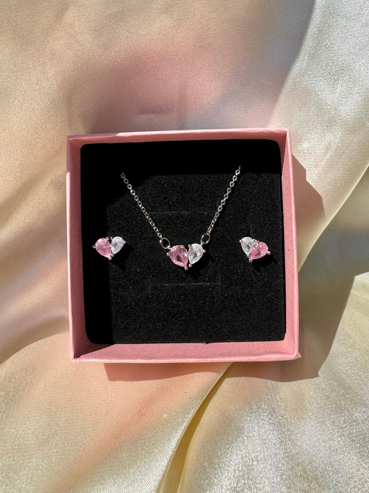 Комплект "Pink and White Diamonds"