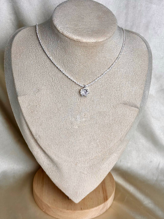 Сребърно колие "Lux"